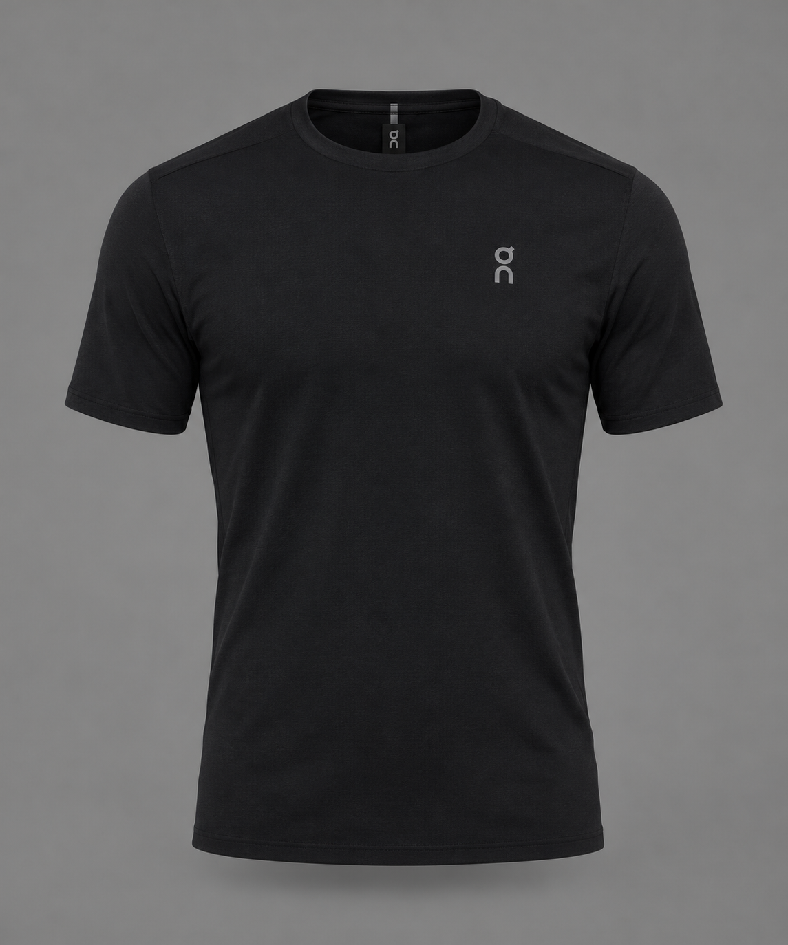 Playera On Running Core-T lisa negra