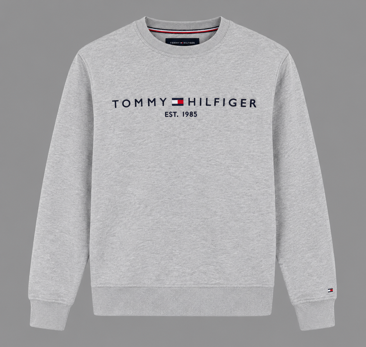 Sudadera gris Tommy Hilfiger